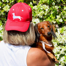 Load image into Gallery viewer, Red Sausage Dog Hat
