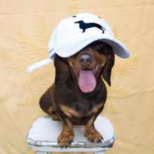 Load image into Gallery viewer, White Sausage Dog Hat
